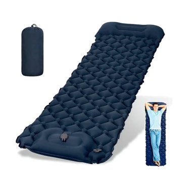 COLCHON INFLABLE PLEGABLE PORTATIL PARA ACAMPAR COLCHONETA - 1