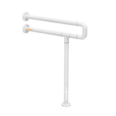 BARRA SEGURIDAD BAÑO DISCAPACITADOS ACERO INOX MURO PISO - 1