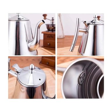 TETERA INFUSOR ACERO INOXIDABLE PARA TE  Y INFUSIONES 1 LITRO - 6