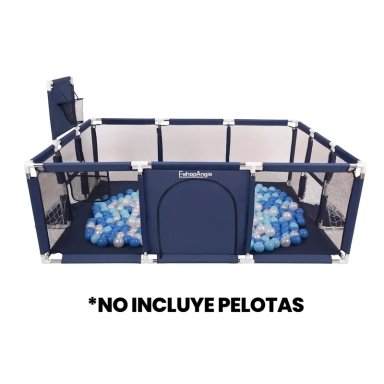 CORRAL SEGURIDAD BEBES CON ARO DE BASKET 180CM SIN PELOTAS - 2