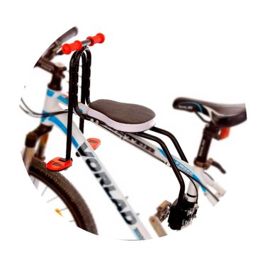 SILLA SOPORTE ASIENTO DELANTERO NIÑOS PORTA BEBE BICICLETA - 2