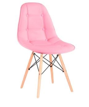 SILLA EAMES CAPITONNÉ | ROSA - 1