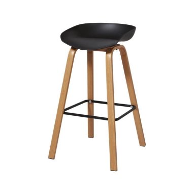 TABURETES BLACK NORDIC NEGRO - 1