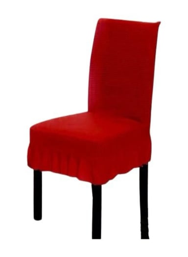 CUBRE SILLA TURKAS CON FARALAO ROJO - 2