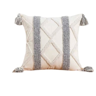FUNDA COJÍN SET 4 BOHO B1 45 X 45 CM MULTICOLOR - 2