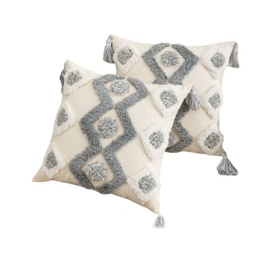FUNDA COJÍN SET 4 BOHO B3 45 X 45 CM MULTICOLOR - 2