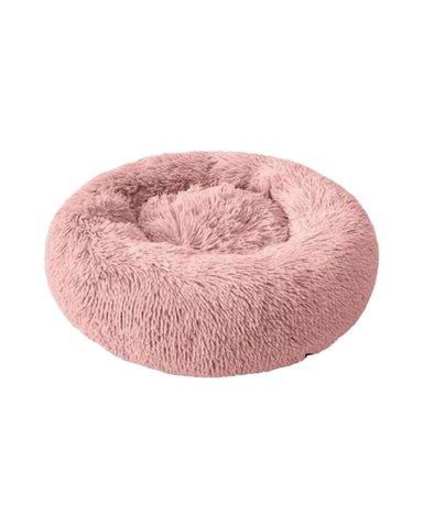 CAMA COJIN CHIPORRO REDONDO 50CM ROSA - 3