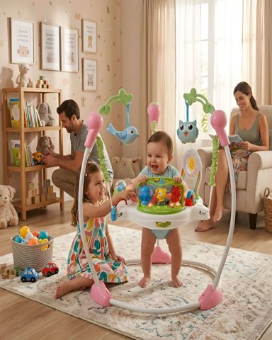 SALTADOR INFANTIL BABY JUMPER ACTIVIDADES Y ENTRETENIMIENTO - 3