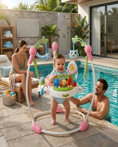 SALTADOR INFANTIL BABY JUMPER ACTIVIDADES Y ENTRETENIMIENTO - 4