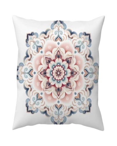 FUNDAS DE COJIN MANDALA ESTAMPADAS PACK DE 4 PIEZAS - 2