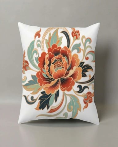 FUNDAS DE COJIN MANDALA ESTAMPADAS PACK DE 2 PIEZAS - 4