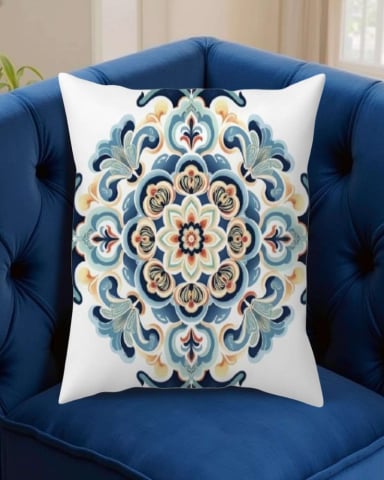 FUNDAS DE COJIN MANDALA ESTAMPADAS PACK DE 2 PIEZAS - 3