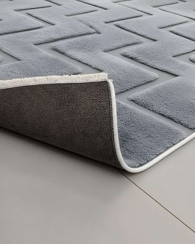 ALFOMBRA MODERNA JACQUARD BICOLOR 240X200 - 2