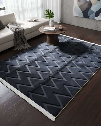 ALFOMBRA MODERNA JACQUARD BICOLOR 240X200 - 6