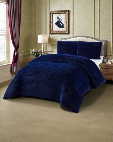 CUBRECAMA KING CHIPORRO PELUDO PREMIUM 250X270 CM - 4