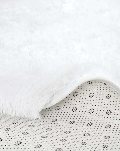 ALFOMBRA REDONDA DE PELO SUAVE SHAGGY 150 CM - 5