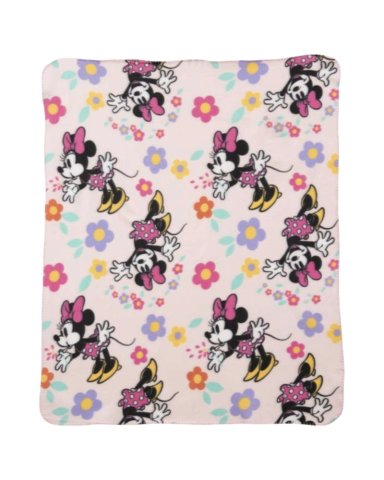 MANTA POLAR INFANTIL 115X130 CM SUAVE Y LIGERA MINNIE MOUSE - 5