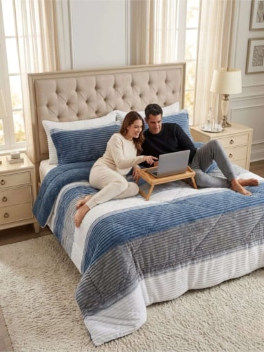 CUBRECAMAS COLETON ESTAMPADOS  DORAL SUPER KING - 5