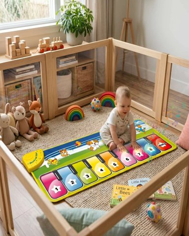 ALFOMBRA MUSICAL SENSORIAL PARA NIÑOS Y BEBE S 02 - 1