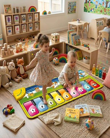 ALFOMBRA MUSICAL SENSORIAL PARA NIÑOS Y BEBE S 02 - 2