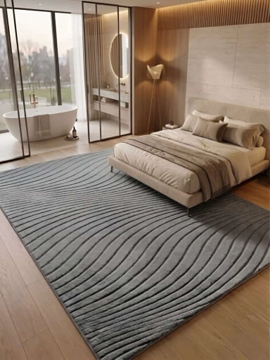 ALFOMBRA DECORATIVA CON RELIEVE JACQUARD 240X200 - 2