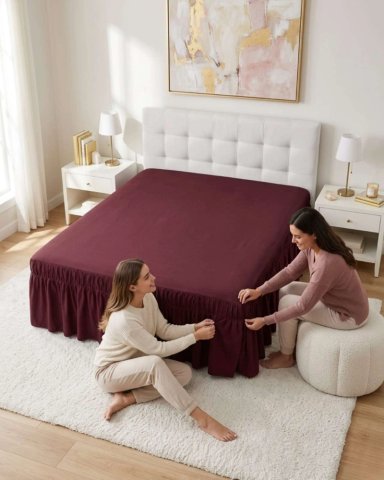 FALDON PARA CAMA DE 2 PLAZAS AJUSTABLE PREMIUM - 3