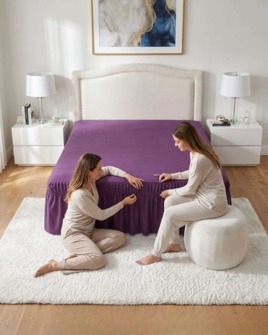 FALDON PARA CAMA DE 2 PLAZAS AJUSTABLE PREMIUM - 3