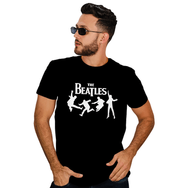POLERA HOMBRE THE BEATLES METAL ROCK D3 - 1