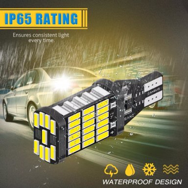 X2 AMPOLLETA LED T15 W16W 45LED 12V LUZ REVERSA CANBUS - 3