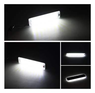 LUZ DE TECHO INTERIOR 108 LED AUTO UNIVERSAL 12-24V R&C - 2