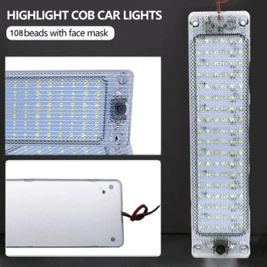 LUZ DE TECHO INTERIOR 108 LED AUTO UNIVERSAL 12-24V R&C - 5