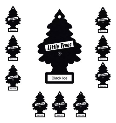 PACK X10 PINO AROMÁTICO COLGANTE AUTO CASA LITTLE TREES RYC - 1