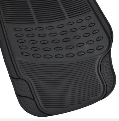 ALFOMBRA QUÍMICA UNIVERSAL PISO DE GOMA AUTO UNIVERSAL 4 PIEZAS PREMIUN /R&C - 4