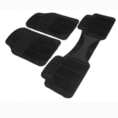 ALFOMBRA QUÍMICA UNIVERSAL PISO DE GOMA AUTO UNIVERSAL 3 PIEZAS CAMELLO /R&C - 3