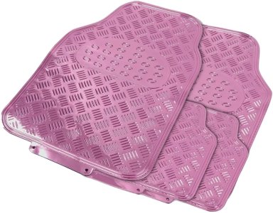 ALFOMBRA CUBRE PISO METALICO PARA MUJER SET 4PCS AUTO TUNING - 1