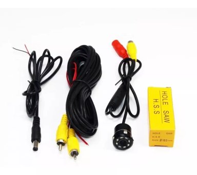 CAMARA DE REVERSA HD EMBUTIDA 8 LED RETROCESO VISION NOCTURN - 2