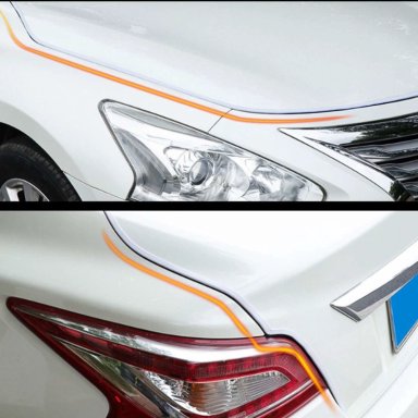 MOLDURA AUTO SELLO PRESION PROTECTORA PUERTAS CAPOT 5M BLANCO - 5