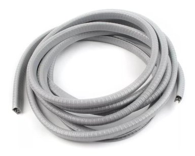 MOLDURA AUTO SELLO PRESION PROTECTORA PUERTAS CAPOT 5M GRIS - 3