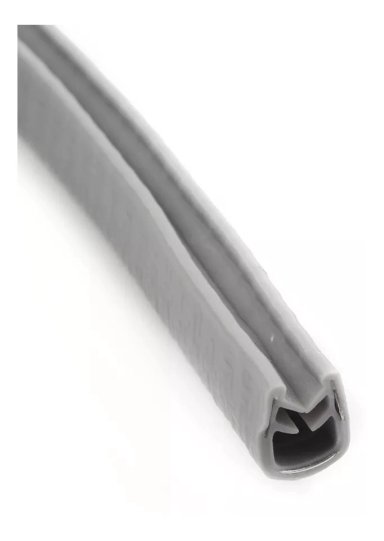 MOLDURA AUTO SELLO PRESION PROTECTORA PUERTAS CAPOT 5M GRIS - 4