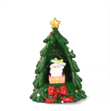 LAMPARA NAVIDEÑA PINO ARBOL DE NAVIDAD LUZ SANTA REGALO - 1