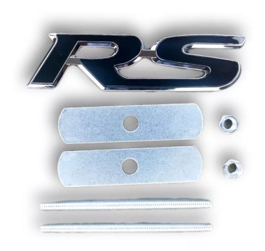 INSIGNIA EMBLEMA REJILLA DELANTERA METÁLICO LOGO TUNING/ R&C - 4
