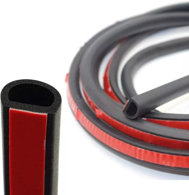 GOMAS AISLAMIENTO SONIDO Y ABSORCIÓN D CHOQUE MOLDURA PUERTA - 1