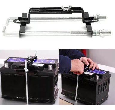 SOPORTE DE BATERÍA AJUSTABLE DE AUTO ESTABILIZADOR SEGURO - 2