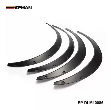 FENDER FLARES TAPABARRO NEGRO AUTO UNIVERSAL TUNING /R&C - 4