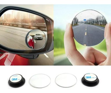X2 ESPEJOS LATERALES RETROVISOR PUNTO CIEGO 360 AJUSTABLE 2 - 2