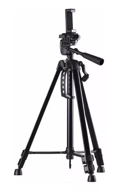 TRÍPODE PROFESIONAL CÁMARA/CELULAR UNIVERSAL ALUMINIO 130CM - 4