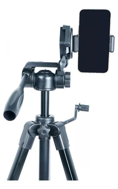 TRÍPODE PROFESIONAL CÁMARA/CELULAR UNIVERSAL ALUMINIO 130CM - 5