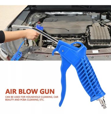 PISTOLA AIRE ADAPTADOR SOPLADORA MANGUERA 5M - 2