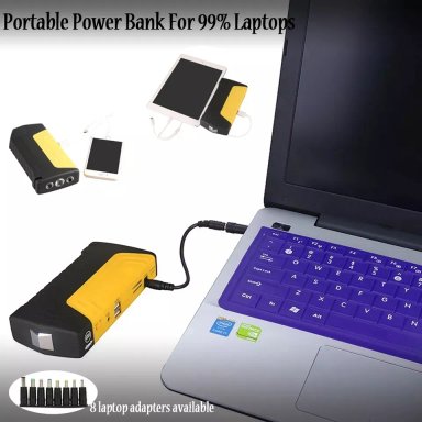 PARTIDOR DE BATERÍA AUTO MOTO KIT POWER BAN. 12V /RYC - 4
