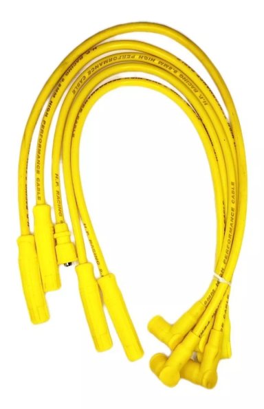 CABLES BUJÍA DE ALTA 9.8MM TUNING COMPETICIÓN UNIVERSAL AUTO - 1